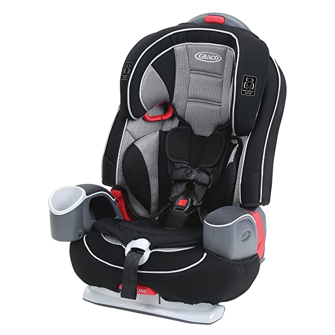 Graco Nautilus 65 LX 3 in 1 Harness Booster Car Seat, Matrix