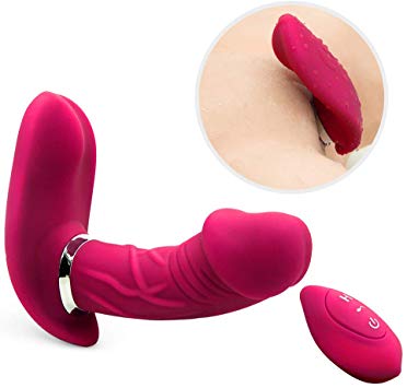 Hands Free Silicone Pleasure Toy Clitóriàl Stimulàtor Women Couple S(ex Toys for Female Didó Vibràntor for Women Couple Large Beat Wànds for Woman Vibràntor -Vibràtion-Waterproof-Neck