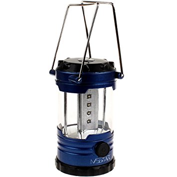 Nsstar Super Bright 12 LED Portable Camping Camp Lantern Light Lamp with Compass
