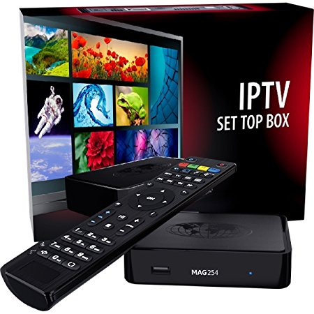 MAG 254 -- Set Top Box -- Updated MAG 250 -- IPTV OTT linux tv Box -- Streaming Media Player -- Full Hd TV -- Sold by Weetern Technology -- Authorized distributor