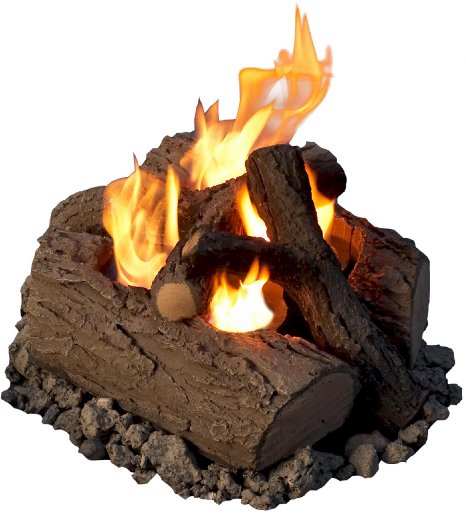 Real Flame 4-Can Outdoor Log Set
