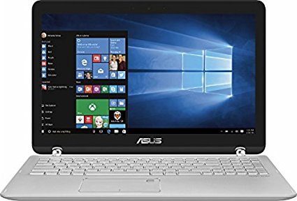 Asus - Q504UA-BHI5T13 2-in-1 15.6" Touch-Screen Laptop - Intel Core i5-7200U - 12GB Memory - 1TB Hard Drive - Sandblasted aluminum silver with chrome hinge