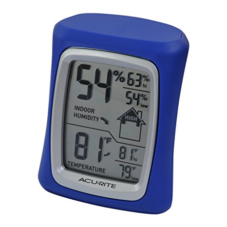 AcuRite 00326 Home Comfort Monitor, Blue