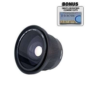 .. .42x HD Super Wide Angle Panoramic Macro Fisheye Lens For The Olympus E-450, E-620, E-520, E-510, E-500, E-420, E-410, E-400, E-330, E-30, E-3, E-300, E-1 Digital SLR Cameras Which Have Any Of These (14-42mm, 40-150mm, 70-300mm) Olympus Lenses