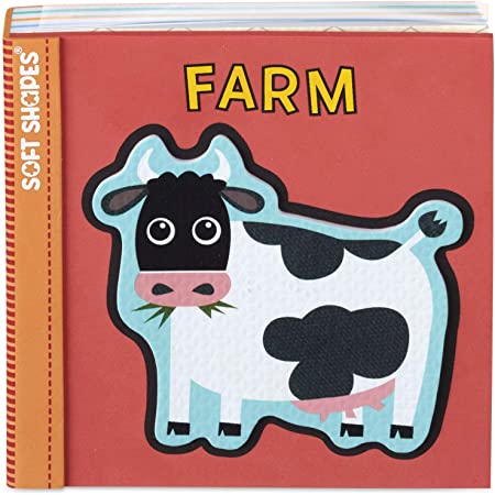 Melissa & Doug Children's Book - Soft Shapes: Farm