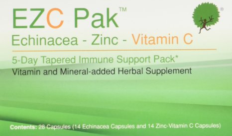 EZC Pak Echinacea Zinc Vitamin C, 28 Count
