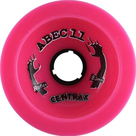 Abec 11 Centrax 83mm 77a Pink Longboard Wheels (Set Of 4)