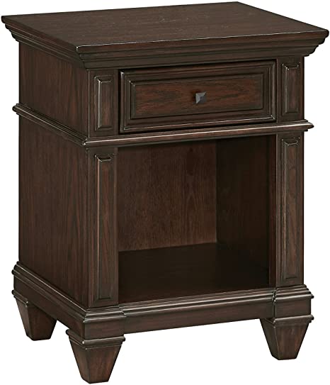 Prairie Home Black Oak Night Stand by Home Styles