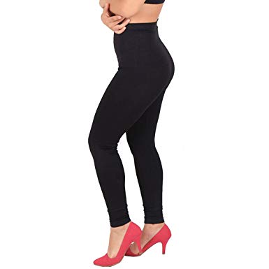 Surblue Seamless High Waist Tummy Control Slimming Stretch Leggings Plus Size