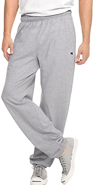 Champion Authentic Men's Open Bottom Jersey Pants