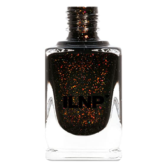 ILNP Hex - Black Jelly Shimmer Nail Polish