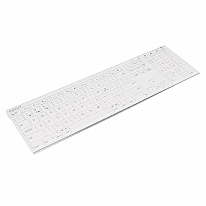 Macally (ACEBTKEY) Wireless Bluetooth Keyboard and Number Keypad for Smartphones, Tablets and Computers (Apple: Mac, iOS, iPhone, iPad | Windows: PC and Android)