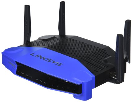 Linksys WRT AC1900 Dual-Band Wi-Fi Wireless Router with Gigabit and USB 30 Ports and eSATA Smart Wi-Fi Enabled to Control Your Network from Anywhere WRT1900AC