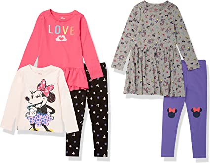 Amazon Brand - Spotted Zebra Girls' Disney Star Wars Marvel Frozen Mix-and-Match Outfit Sets