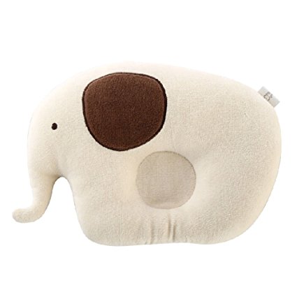 Newborn Infant Prevent From Flat Head Toddle Baby Head Support Pillow Elephant