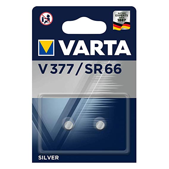 Varta V377 SR66 Battery - Pack of 2