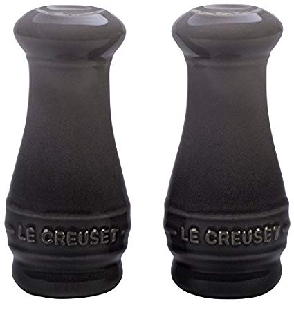 Le Creuset Stoneware Salt and Pepper Shaker Set of 2 - Oyster