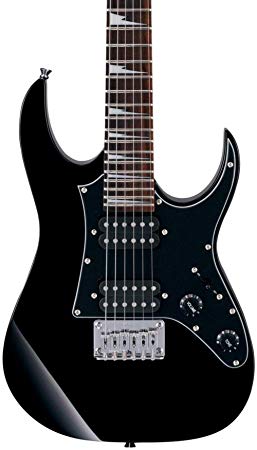 Ibanez GRGM21BKN 3/4 Size Mikro Electric Guitar - Black Night Finish