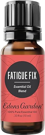 Edens Garden Fatigue Fix Essential Oil Synergy Blend, 100% Pure Therapeutic Grade (Undiluted Natural/Homeopathic Aromatherapy Scented Essential Oil Blends) 10 ml