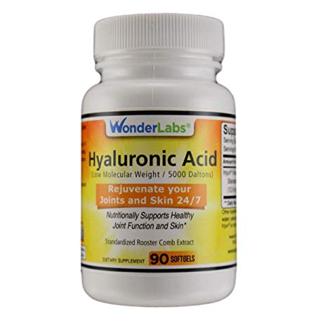 Hyaluronic Acid Rooster Comb Extract - 90 Softgels #6451