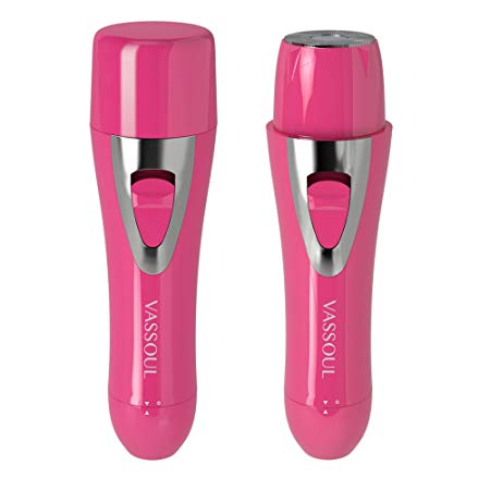 Facial Hair Removal for Women, Painless Hair Remover with USB Rechargeable, Shaver & Trimmer