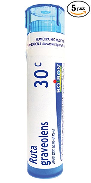 Boiron Ruta Graveolens 30C (Pack of 5), Homeopathic Medicine for Eye Strain