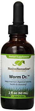 Native Remedies Worm Dr-S,Herbal supplement for digestive health and intestinal balance(2 oz)