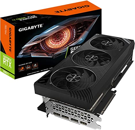 GIGABYTE GIGABYTE GeForce RTX 3090 Ti Gaming OC 24G Graphics Card, 3X WINDFORCE Fans, 24GB 384-bit GDDR6X, GV-N309TGAMING OC-24GD Video Card