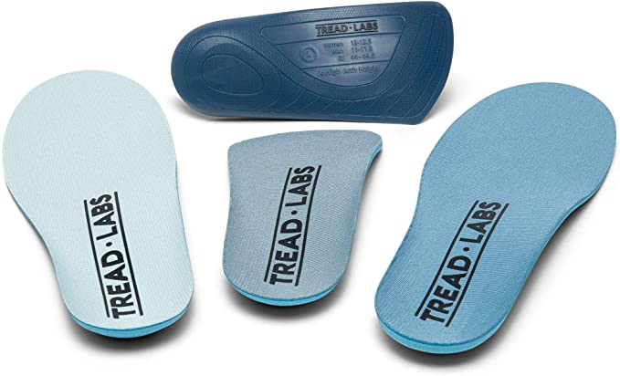 Tread Labs Pace Pain Relief Insole Kit for Men and Women – Get Relief from Plantar Fasciitis, Limit Pronation and Align Your Body with The Firm Arch Support Recommended by Medical Professionals