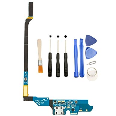 Games&Tech Charging Charger Port USB & Mic Microphone Flex Cable   Tools for Samsung Galaxy S4 IV SGH-M919 T-Mobile