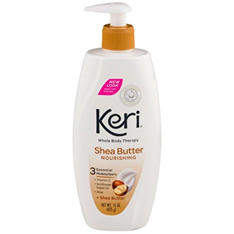 Keri Nourishing Shea Butter Lotion 15 oz (Pack of 2)