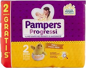 Pampers Progressi Mini, 30 Pannolini