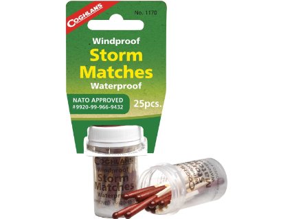 Coghlan's 1170 Storm Matches - 25-Pack