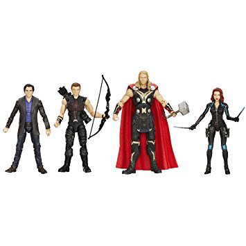 Avengers 6" Movie Legends Action Figure (Pack of 4)