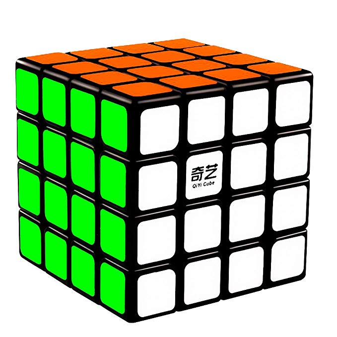 D ETERNAL QIYI QUIAN Rubiks Rubix Rubic Cube 4x4 High Speed Magic Puzzle Cube