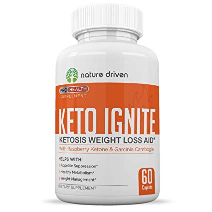 Keto Diet Pills - Weight Loss Supplement - Enhance Your Diet - Boost Energy Levels - All-Natural Ingredients - One Month Supply (60 Count) - Nature Driven