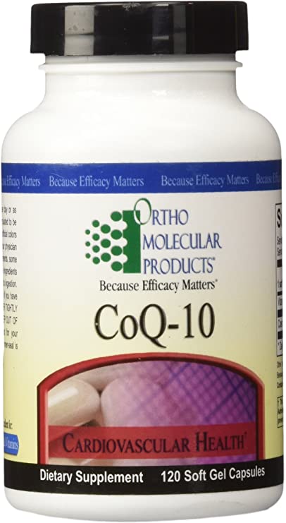 Ortho Molecular - CoQ-10 - 120 Soft Gel Capsules