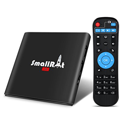 SMALLRT X1 4K Android 6.0 Smart TV Box Comes with Quad Core 1GB RAM 8GB ROM and 2.4G WiFi HDMI