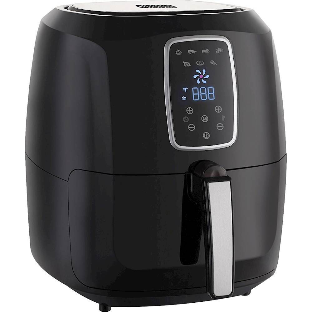 Emerald - 5.2L Digital Air Fryer - Black