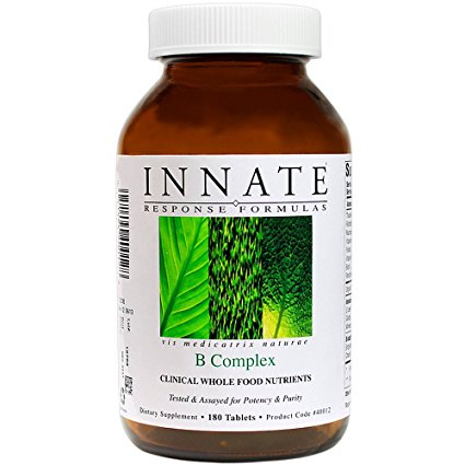INNATE Response - B Complex, Promotes Energy and Health of the Nervous System, 180 Tablets
