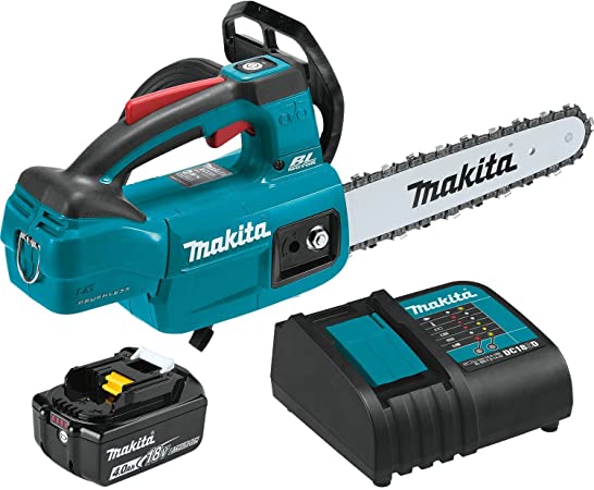 Makita XCU06SM1 18V LXT® Lithium-Ion Brushless Cordless 10" Top Handle Chain Saw Kit (4.0Ah)