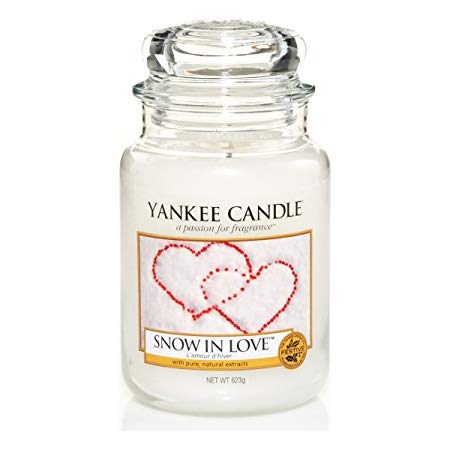 Yankee Candle Large Jar Candle, Snow in Love