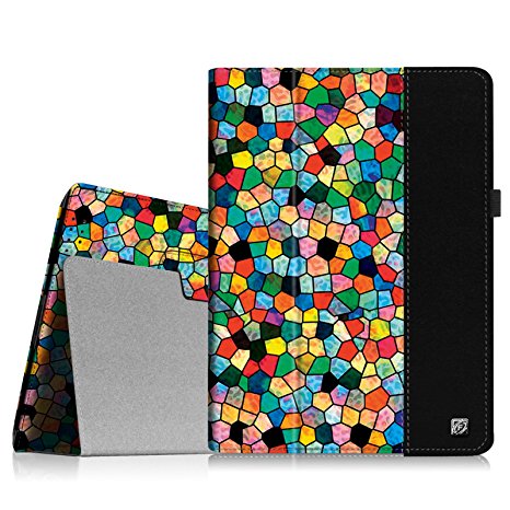 Fintie iPad 2/3/4 Case - Slim Fit Folio Case with Smart Cover Auto Sleep / Wake Feature for Apple iPad 2, the new iPad 3 & iPad 4th Generation with Retina Display - Mosaic