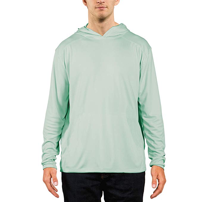 Vapor Apparel Men's UPF 50  UV Sun Protection Performance Long Sleeve Hoody