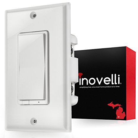 Z-Wave Switch (Scene Enabled Dimmer) | Control Unlimited Smart Devices w/1 Light Switch (Z-Wave Controller) | Built-In Z-Wave Repeater | Works ONLY with SmartThings | Inovelli