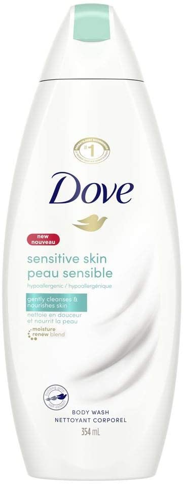 Dove Body Wash for Sensitive Skin Hypoallergenic 354 mL