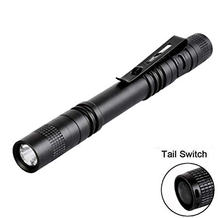Castnoo LED Penlight Flashlight Super Bright 400 Lumens EDC Medical Pen Light with Clip