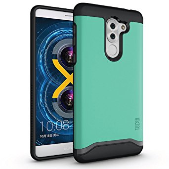 Honor 6X Case, TUDIA Slim-Fit HEAVY DUTY [MERGE] EXTREME Protection / Rugged but Slim Dual Layer Case for Huawei Honor 6X (Mint)