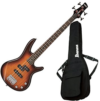 Ibanez GSRM20BS Mikro 4 String Brown Sunburst Bass with Gig Bag