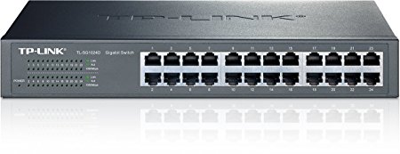 TP-Link 24-Port Gigabit Ethernet Rackmount Switch (TL-SG1024D)